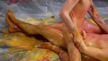 Gambling on the painting being harder – © Meton Atopik 2014 – Video Length. 07.03