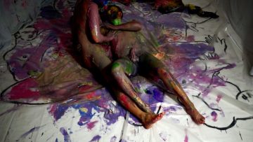 Painting Tutorial – (Les Tableaux Dirigés) part 4 – © Meton Atopik 2014 – Video Length. 09.30.