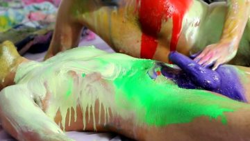 Painting Tutorial – (Les Tableaux Dirigés) part 7 – © Meton Atopik 2014 – Video Length. 10.47.