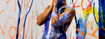 blue