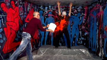 Waterfall on Groove Thang 1 – © Meton Atopik 2014 – Paris – Video Length. 04.02.