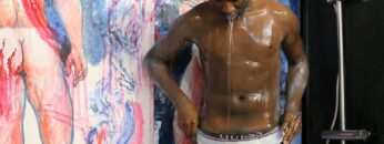 BLUE – showering – part 1 by Meton Atopik 2022.