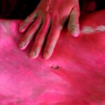 Homme sur tableau rose – 2010 Meton Atopik.