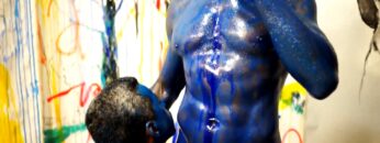 blue dance in progress by Meton Atopik